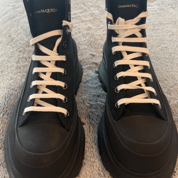 Alexander McQueen  black boot main image 12